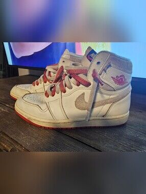 Jordan 1 Retro High Rare Air Sail Cinnaba DB4612-100, Size 9